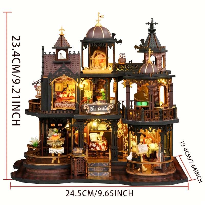 Building Toy Architectural Model Toy Set Style Gothic Edinburgh