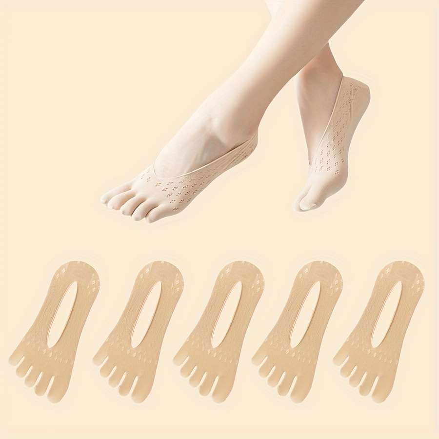 Women S Socks Color 5 Pairs Black Size Onesize
