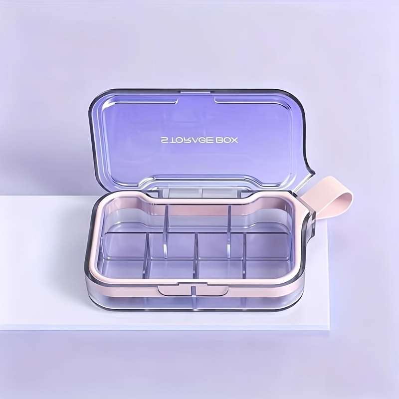 Antibacterial Box Mint Green 7 Grids