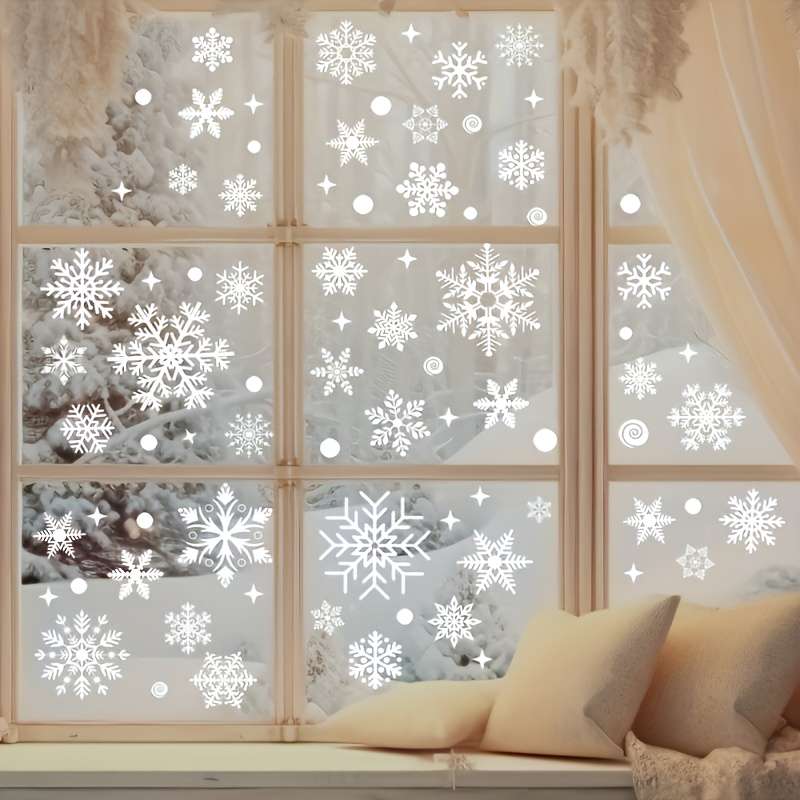 Window Stickers Quantity 1 Sheet40 Snowflakes