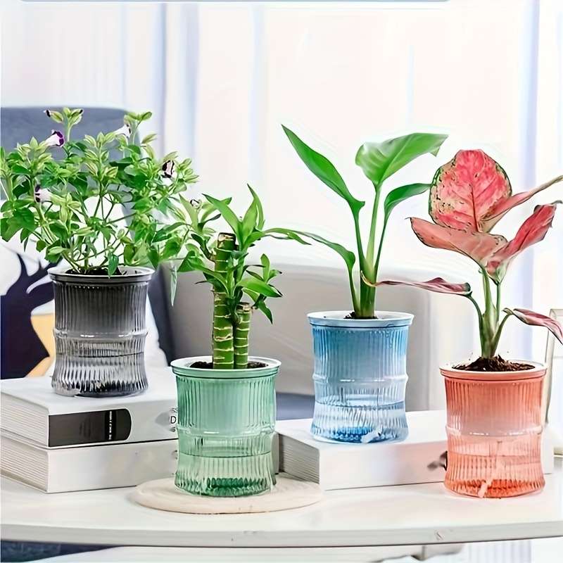 Flowerpot Color Transparent Gray 2