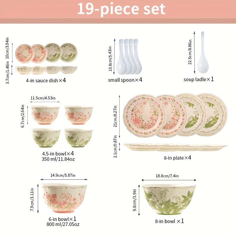 Bowl Color 36Piece Set