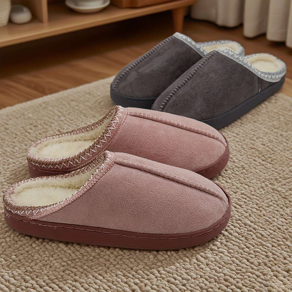 Cotton Slippers Color Grey Sizeuk 7.5-8