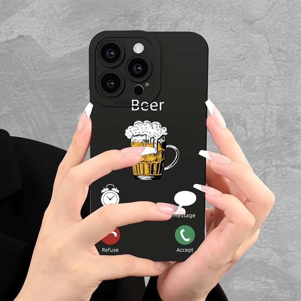 Black For iPhone Phone Case