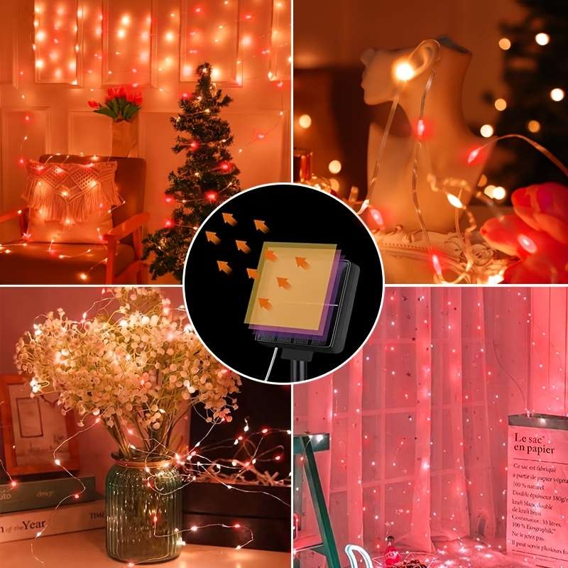 String Lights Color Red Green Size2Pc7M50Led