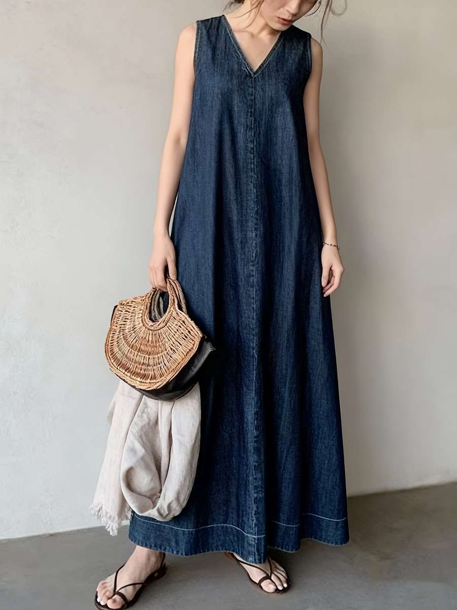 Women S Dress Color Dark Blue Size 5Xl
