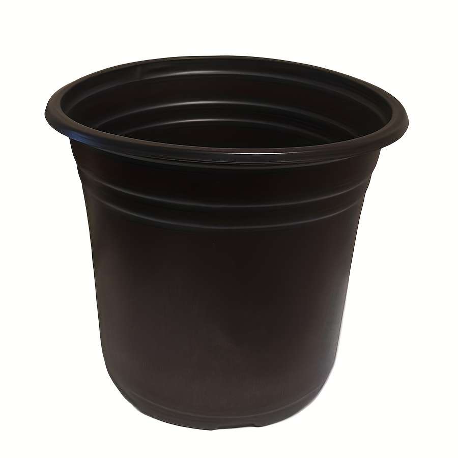 Flowerpot Items 80 Large Black Seedling Pots