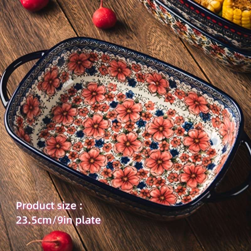 Bowl Style Black Plum Baking Tray
