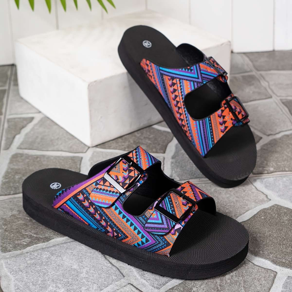 Sandals Color Black Sizeuk 7