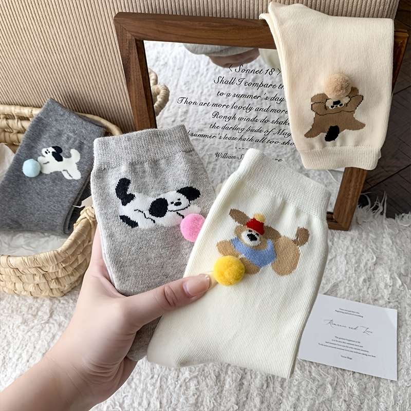 Women S Socks Color Five Pairs Size Asian Onesize