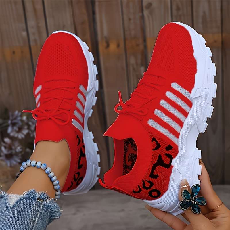 Women S Sneakers Color Red Sizeuk 7.5