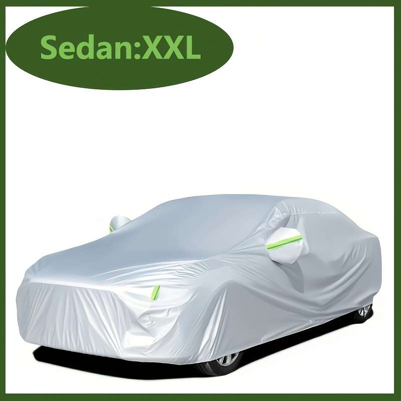 Car Cover Color Silvery Size Hatchback 2M