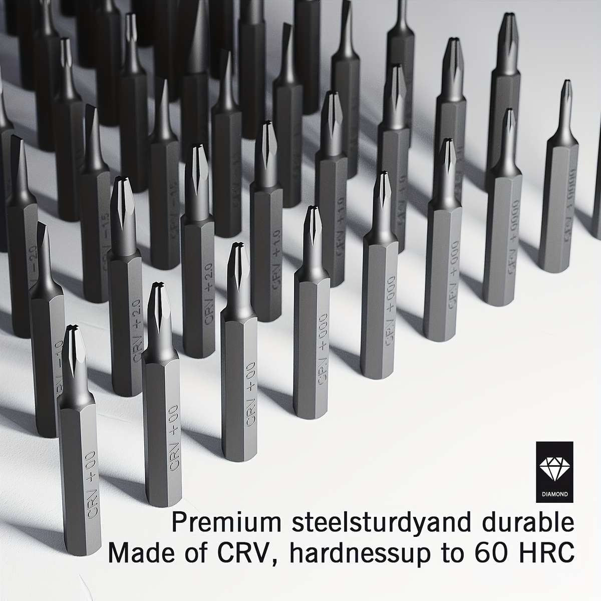 Screwdriver Bit Tool Set Color Gray 115 In 1