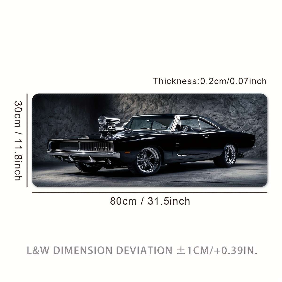 Mouse Pad Size 31.5X11.8Inches