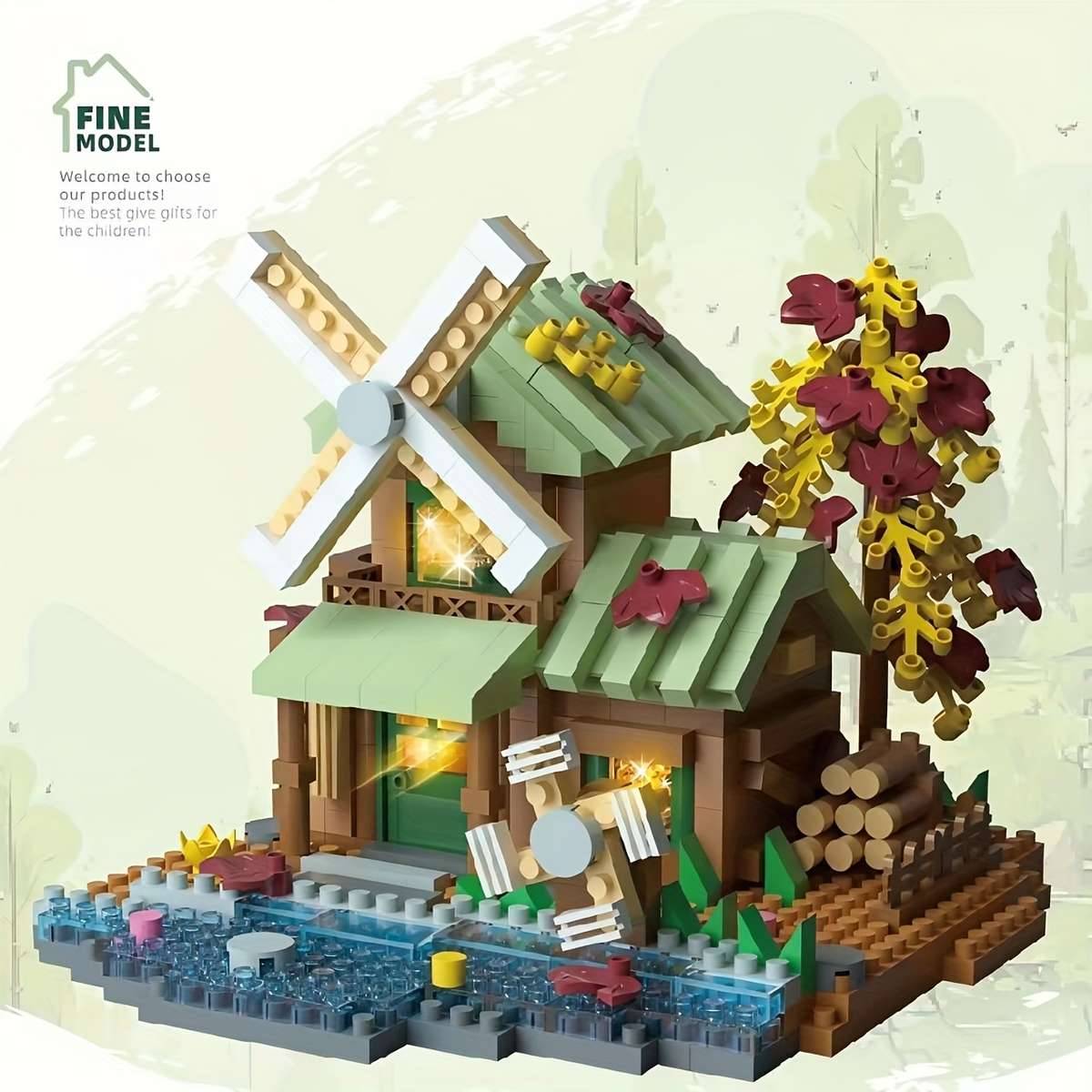 Building Toy Architectural Model Toy Set Model Mz 327