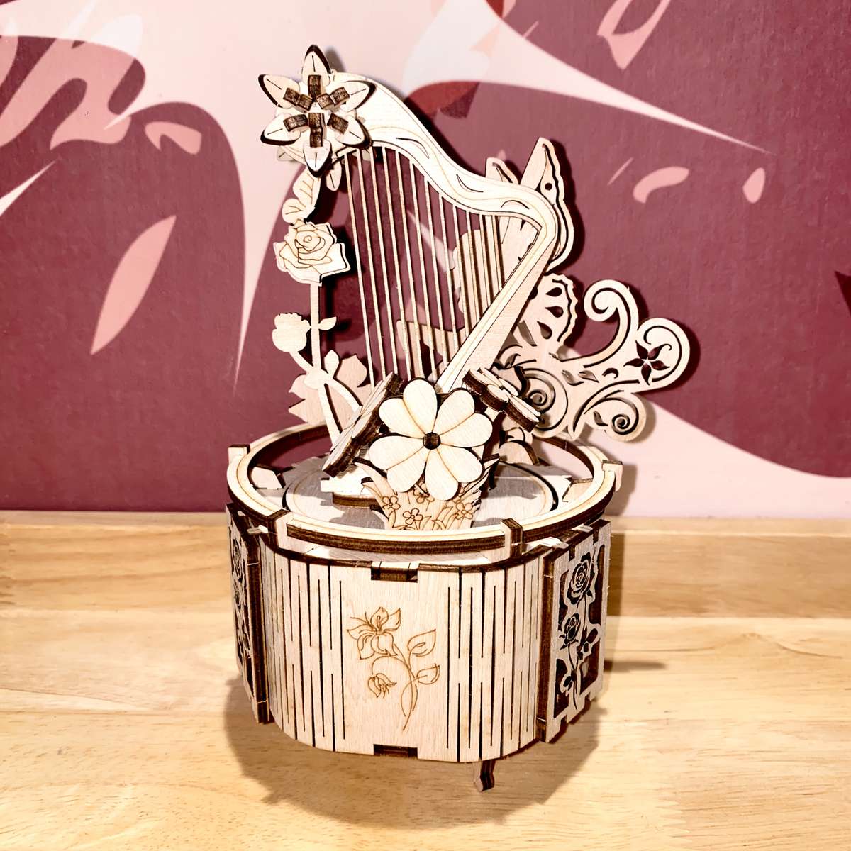 3D Puzzle Musical Instrument Model Items Rosary