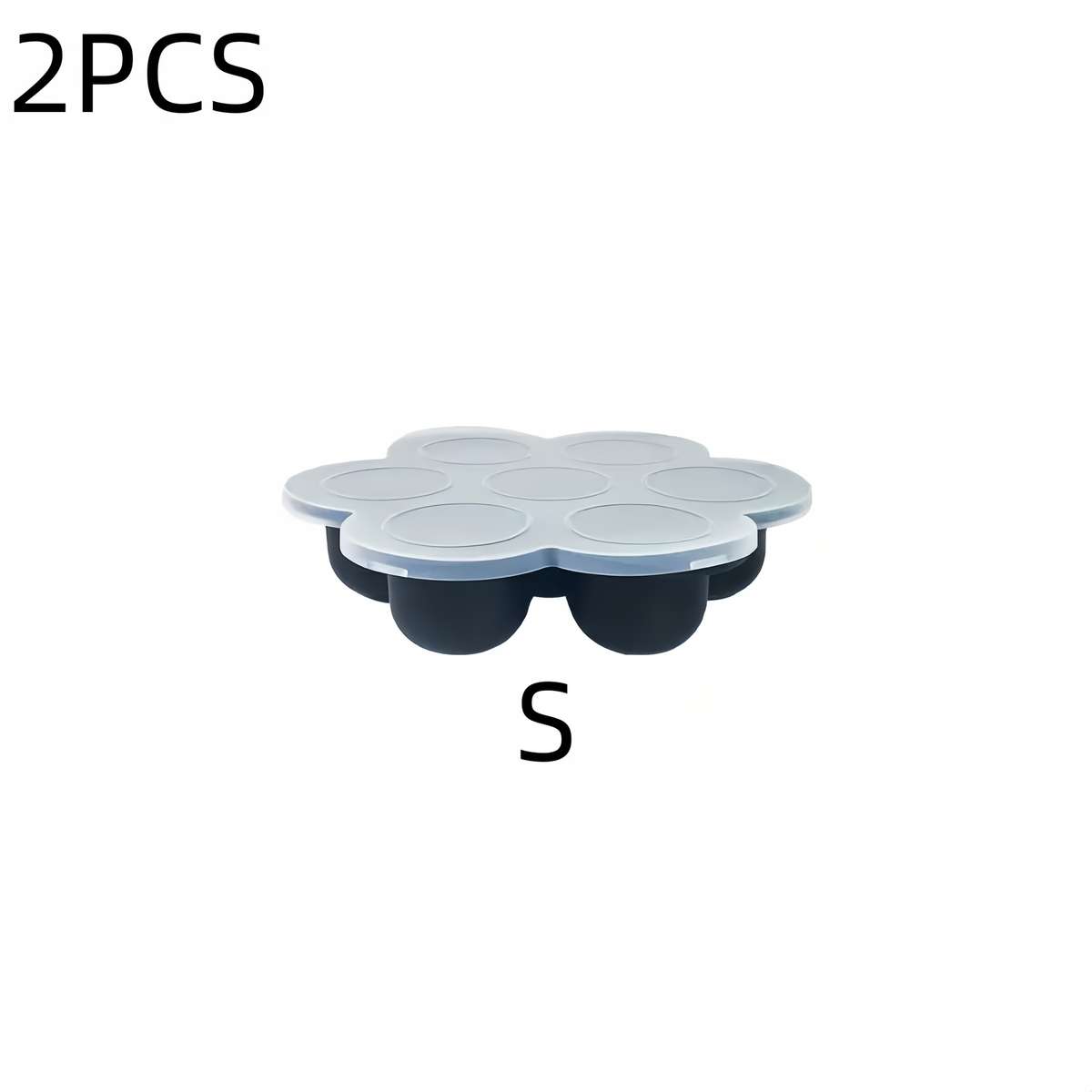 Ice Molds Color 2Pcs Pink Storagel