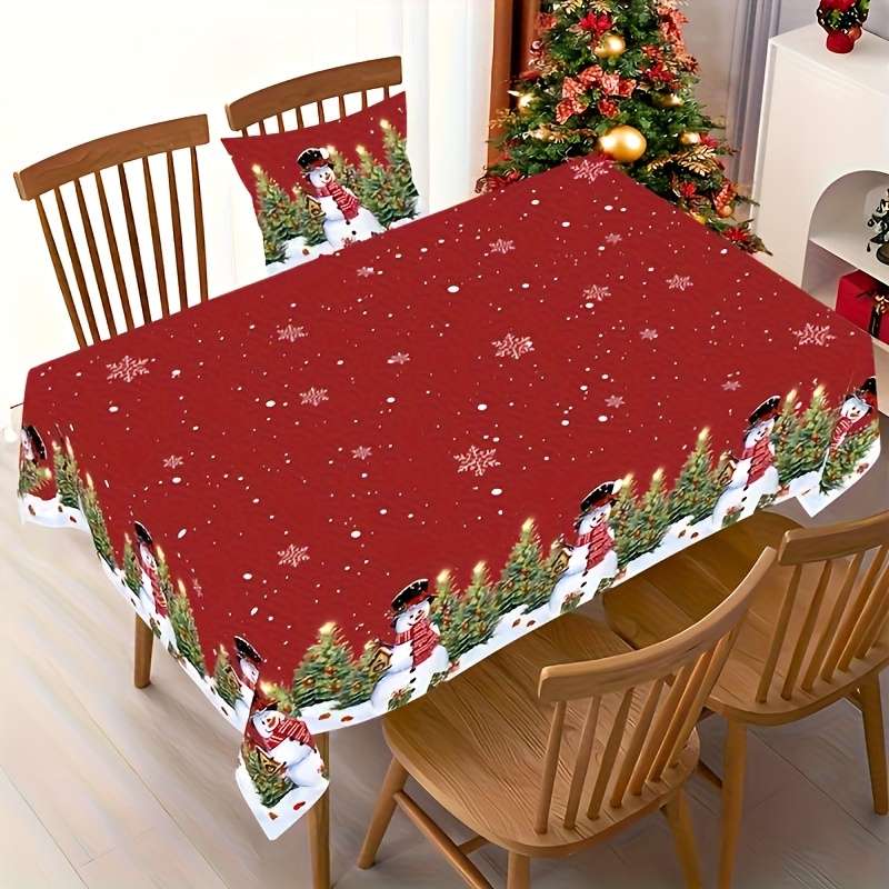 Christmas Tablecloth Size Round 150Cm