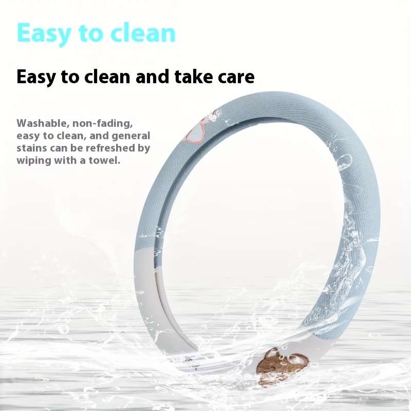 Car Steering Wheel Cover Black