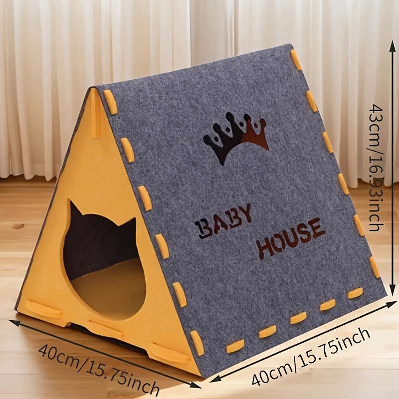 Pet Supplies Color Grey Size 40X43X40Cm