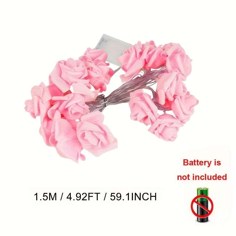 Christmas Lights Pink Size 149.96Cm 150.11Cm