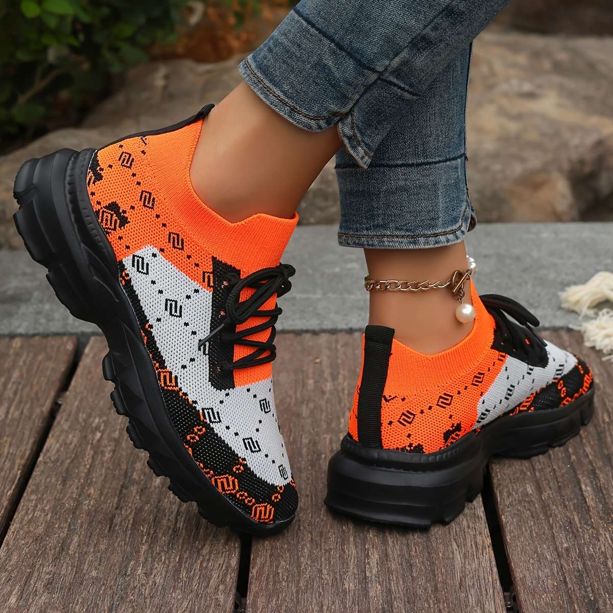 Women S Sneakers Color Red Sizeuk 8
