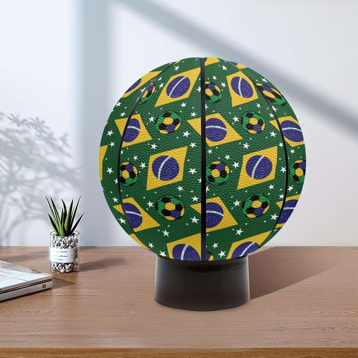 Basketball Size 7 Stylebrazilian Flag 2