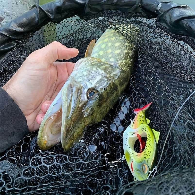 1pc 8.3cm Lure with Multi Joint Swimming And Propeller Crank Slow Sinking Biomimetic Artificial Bait