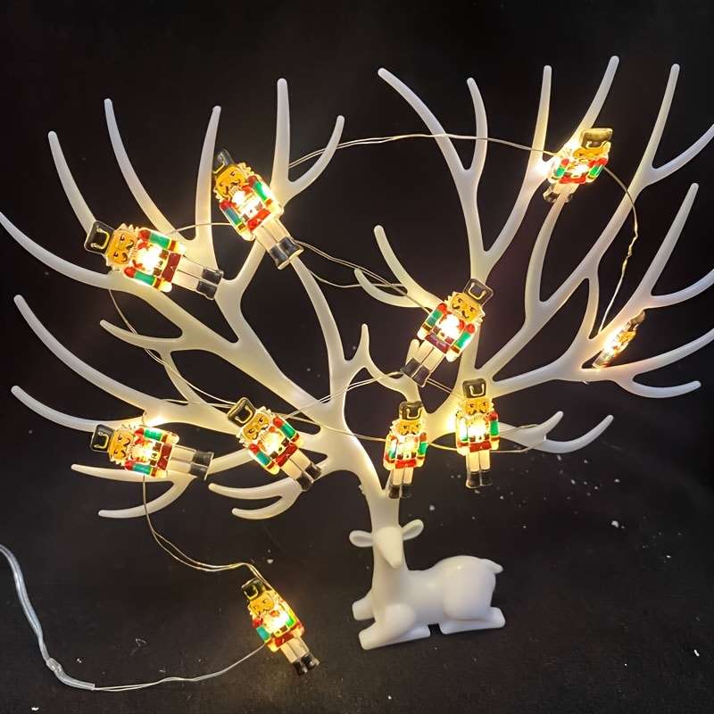 Christmas Lights 2 Meters 20 Lights 2X  Aa Battery Box