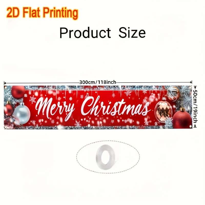 Christmas Decorations Size 78X18Inch 200X45Cm