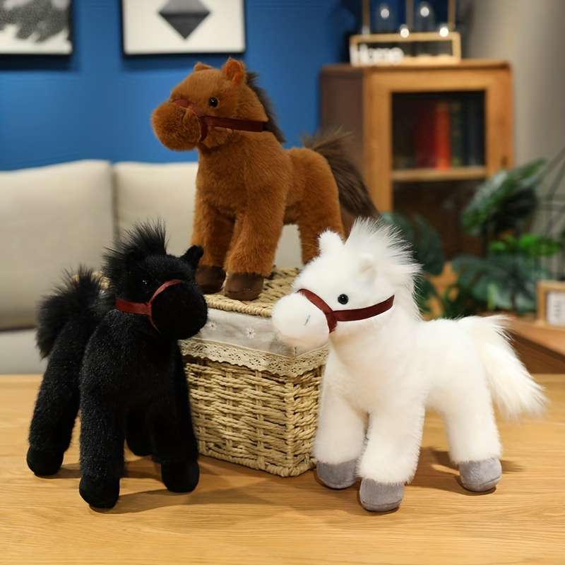 Plush Toyss color Black