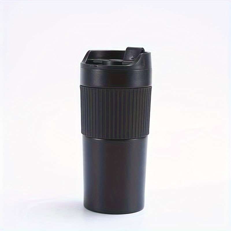 Portable French Press Coffee Maker Double Wall Insulated Travel Mug With 450Ml