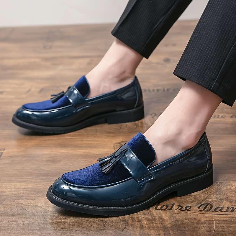 Mens Leather Shoes Color Black Sizeuk 10