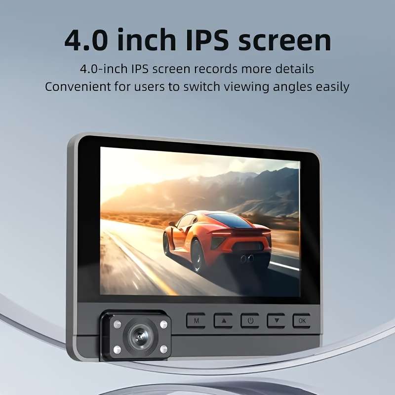 Dashcam Size 3 Lenses   32Gtf Card