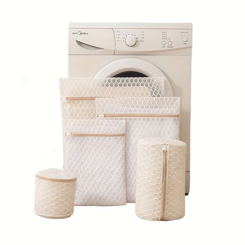 Laundry Bags Color Offwhite 5Piece Set