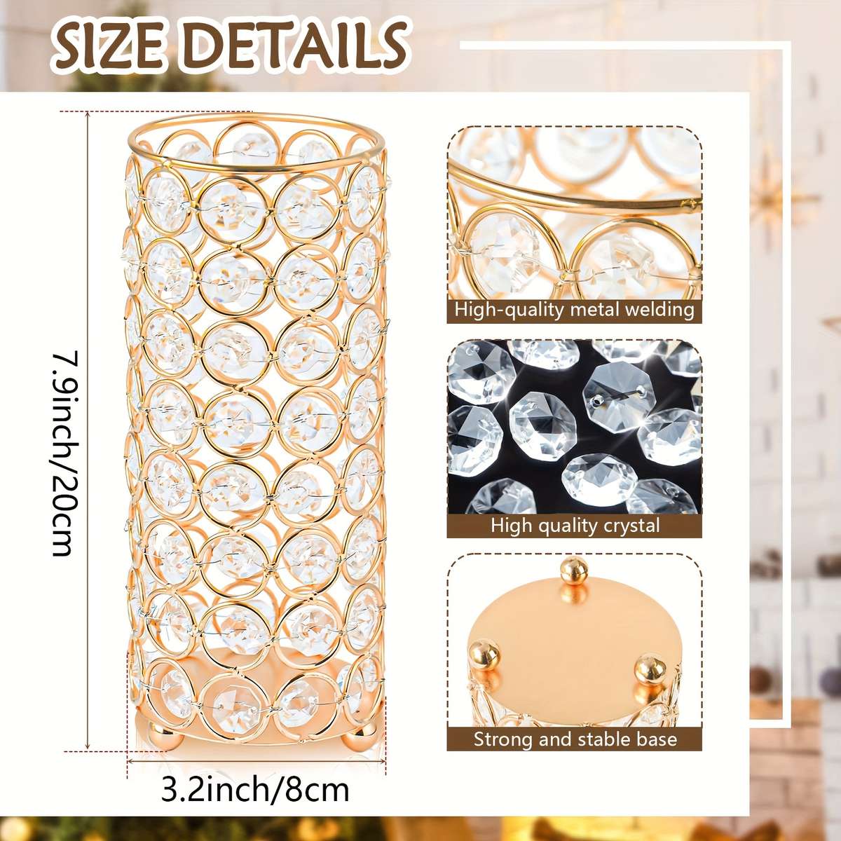 Wedding Supplies Color Silvery Quantity 2Pcs