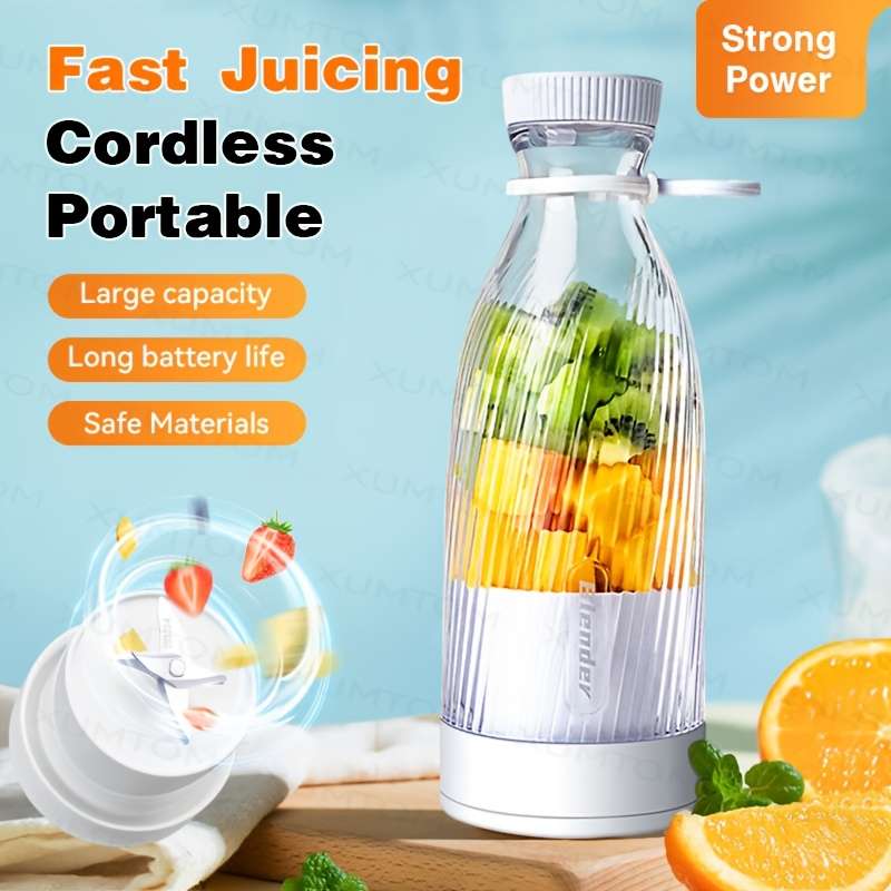 In Portable Blender And Juice Extractor Usb Charging