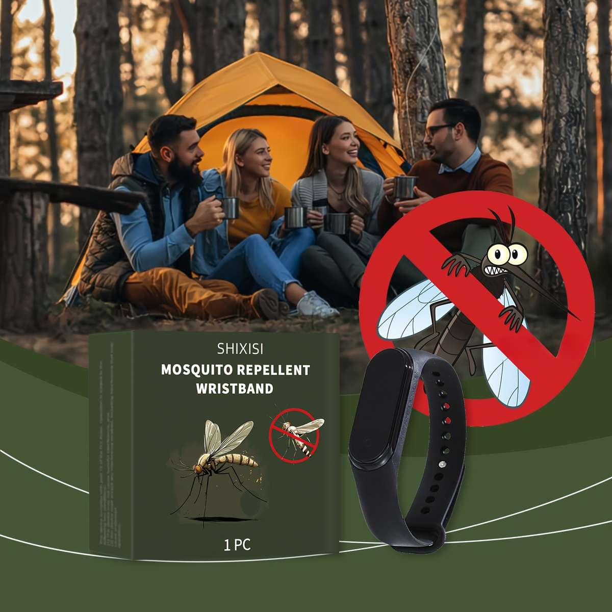 Mosquito Repellent Bracelet Quantity 1Pc