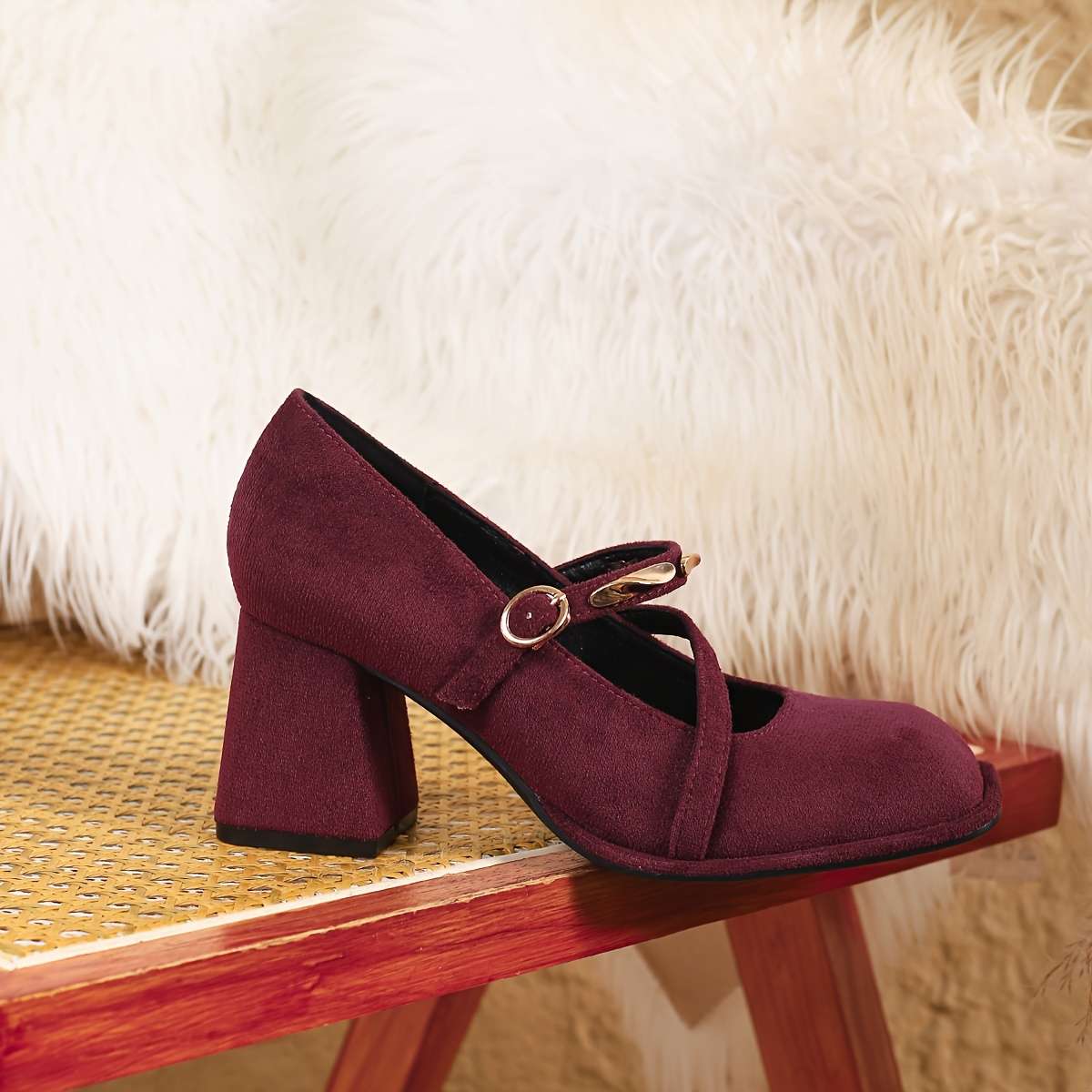 Women S High Heels Color Deep Red Sizeuk 6