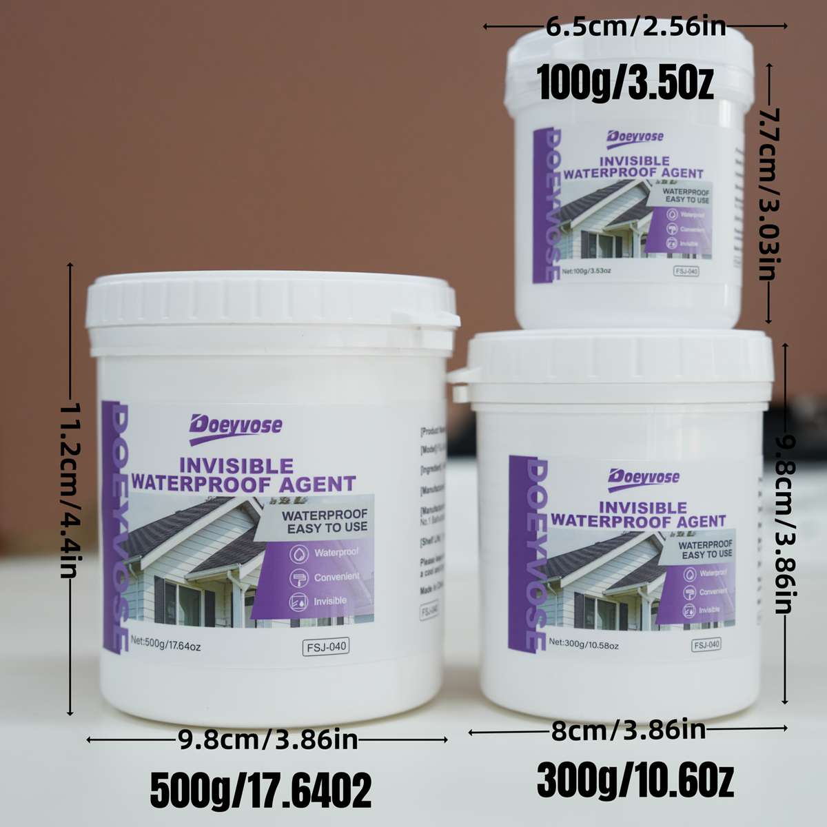Waterproof Repair And Sealing Supplies Model 500G 17.6Oz Add Tool