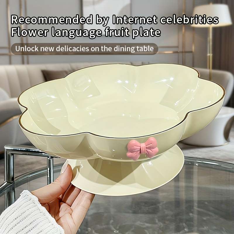Bowl Color Solid Color Fruit Plate Itemsmedium
