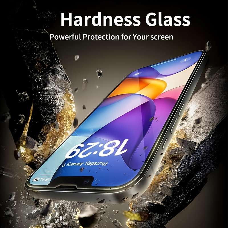 Screen Protector Color 3 Piecestransparent Compatible Model Iphone 5