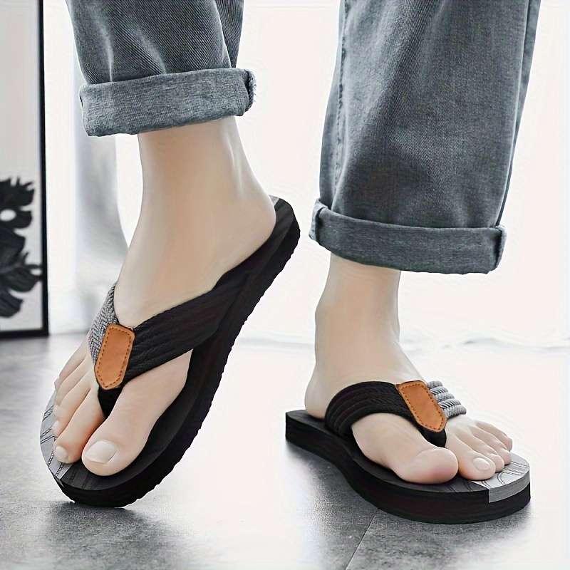 Men Slippers Summer Style Red Size Uk 11