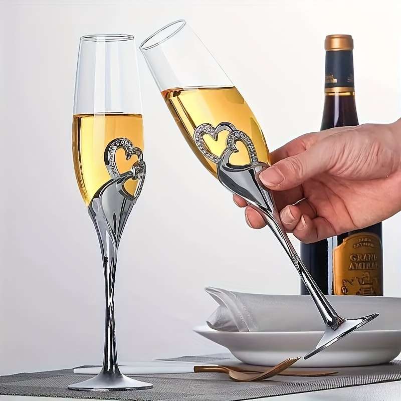 Wedding Supplies Color 2Pcs Golden
