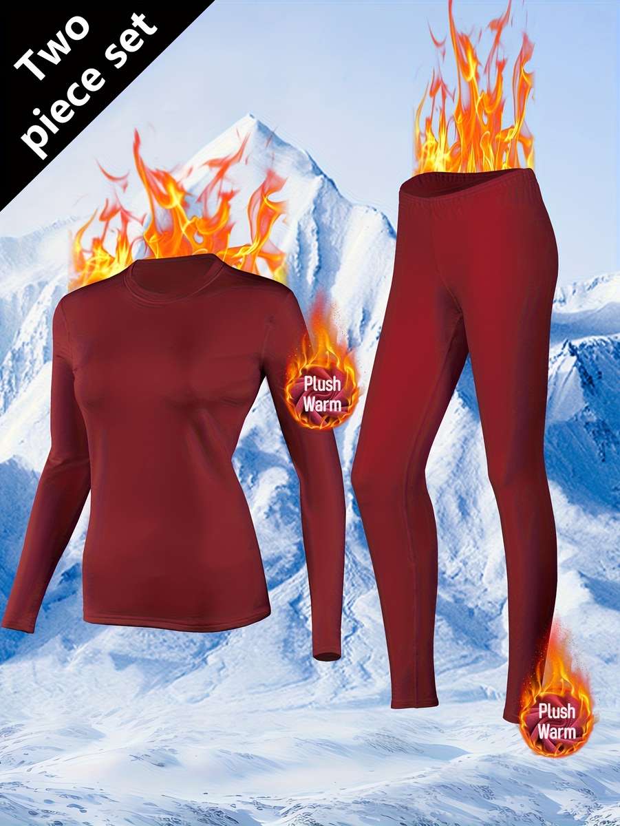 Thermal Underwear Color White Sizes