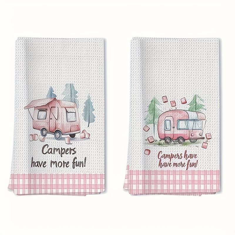 Rag Quantity Pink Camper 2Pcs