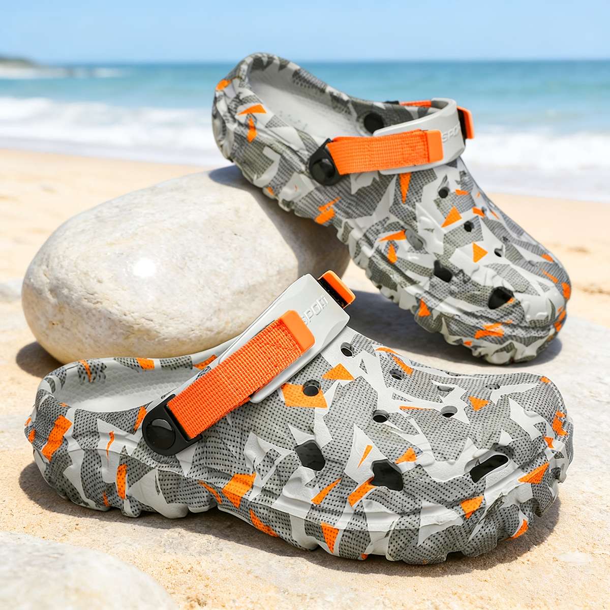 Sandals Color Grey Blue Size Uk 9