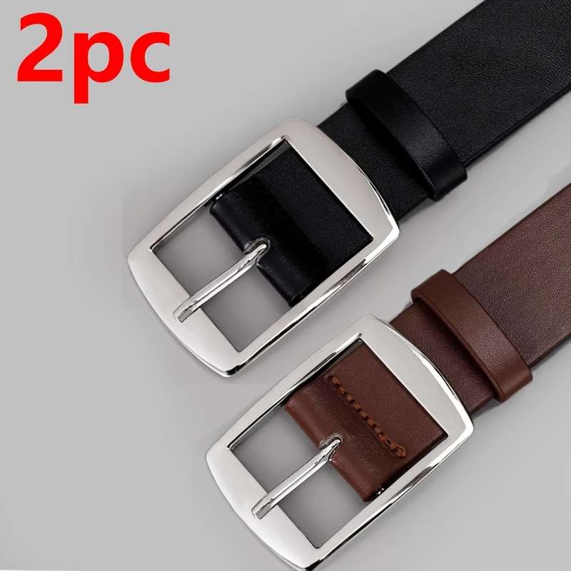 Belt Color 2Pc Brown Size 110Cm