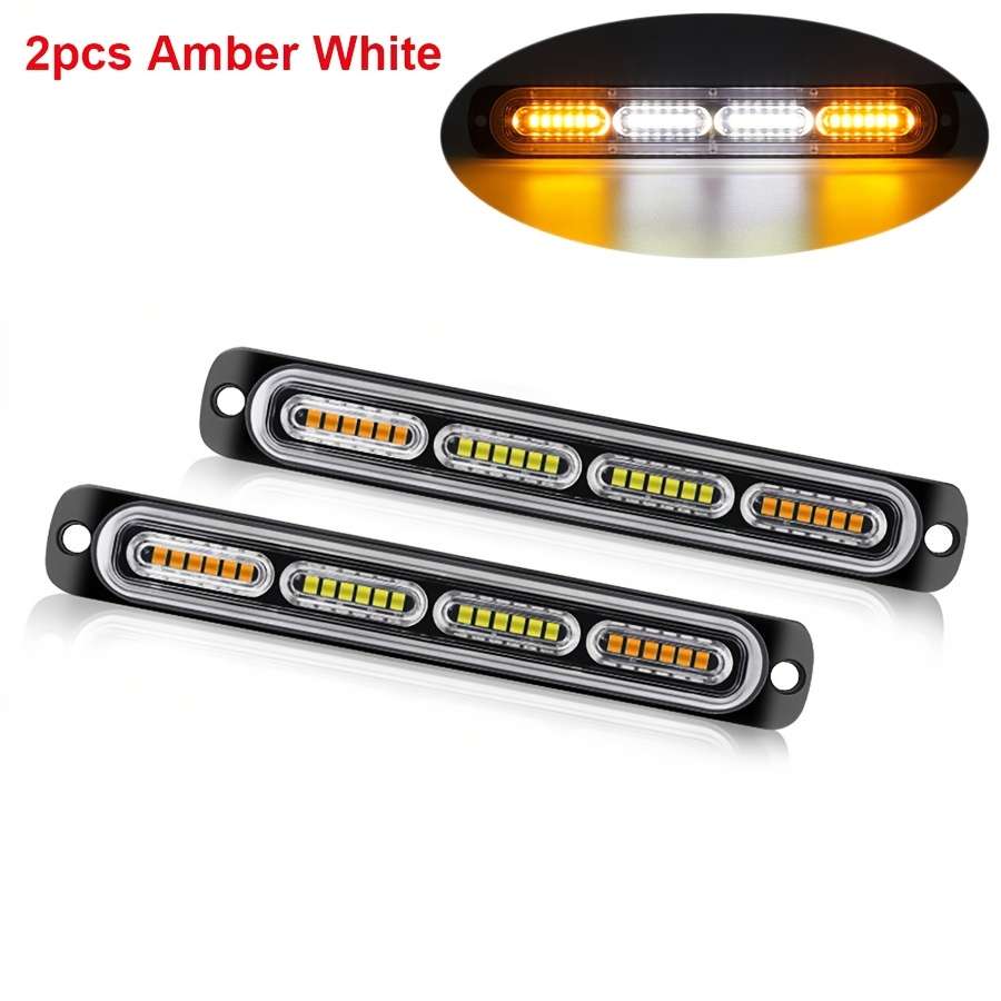 Car Lights Items 2Pcs Yellow