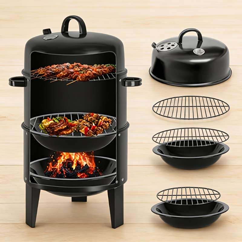Barbecue Grill Color Black